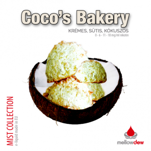 elektromos cigi mellow dew cocos bakery
