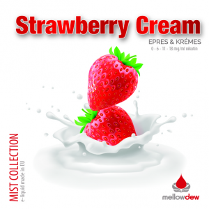 elektromos cigi mellow dew strawberry cream