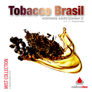 Intenzív brazil dohányalap, megspékelve egy kis konyak illetve kávéízzel..