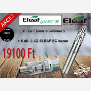 ELEAF iJust S 3000mAh elektromos cigi ALLinONE csomag