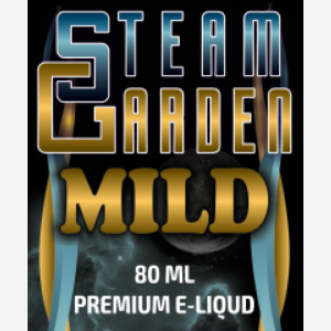 e cigi gold steam garden mild 80ml e liquid