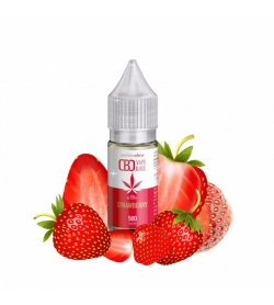 Mellow Dew CBD vape juice - Strawberry 500mg földieper